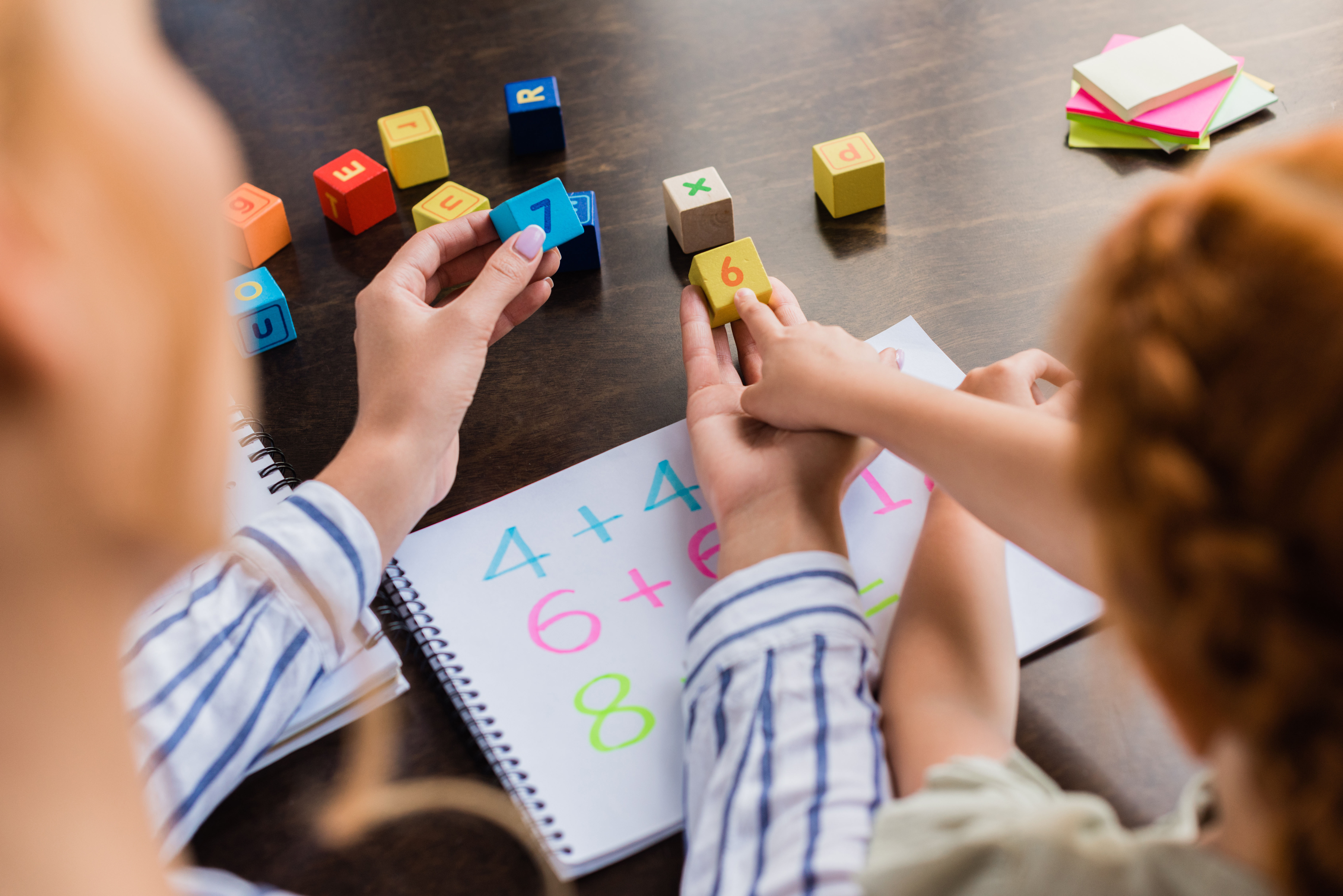 Students with dyscalculia learning math